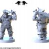 1f17f889d25c038a7aa095cdfb5cc822.jpg Ogre mercenaries #3- Magori Miniatures - Druk 3D