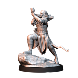 Wood Elf with Horn - Elf z Rogiem