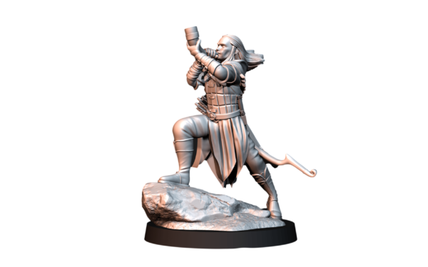 1f8701c5ded4a5fe9196bdfff9759549.png Wood Elf with Horn - Elf z Rogiem