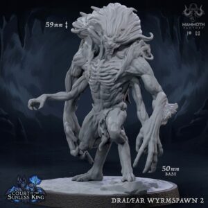 Dralfar Wyrmspawn #2 - Mammoth Factory - Druk 3D