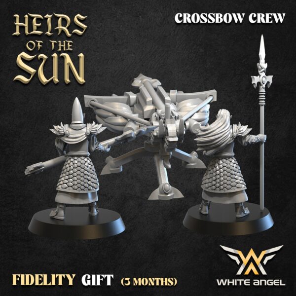 Large Assault Crossbow of the Light - White Angel Miniatures - Minifaktura