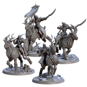 Goldhorn Cervid Riders - x1