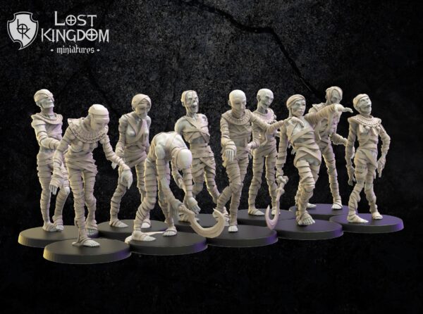 Damned Regiment / Mummies - Lost Kingdom - Druk 3D