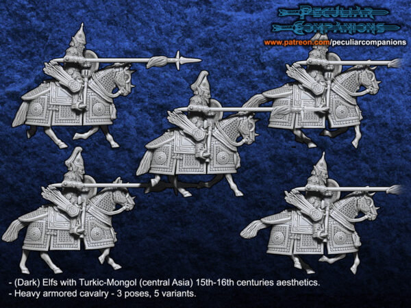 215a6d388b635909aed64ccdbaa31ba2.jpg Turko-Mongol Dark Elfs Heavy Lancers - x5