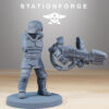 Grimguard Commandos x10 - Station Forge - Druk 3D