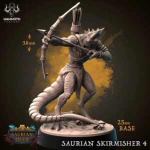 Saurian Skirmisher 4 - Mammoth Factory