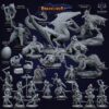 Chronax, Young Iridescent Dragon - Mammoth Factory - Minifaktura