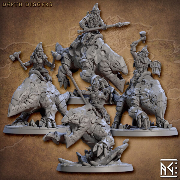 Depth Diggers Riders - x1