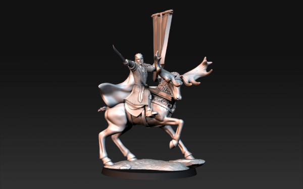 2260671d5f0ff5757ecb0eea77844859.png Wood Elves: Banner on Elk - x1