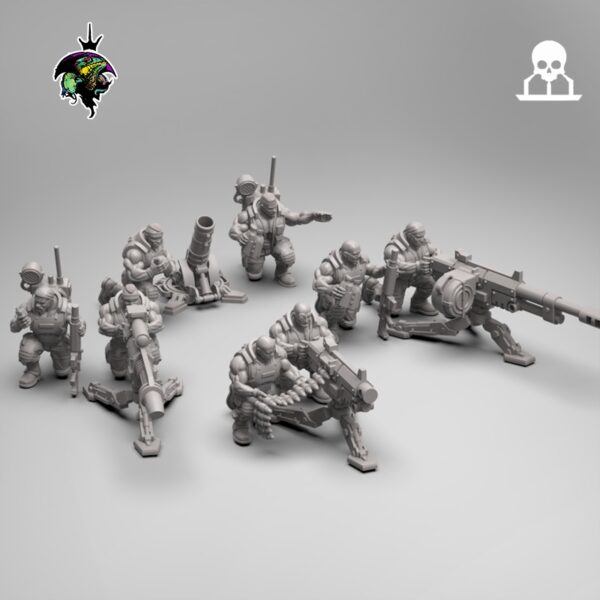 22e28f930db4f2192ceeba6cf84977b7.jpg Spacenam Heavy Weapons Team 4pack - Druk 3D