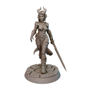Female Tiefling Duelist