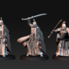 Bloody elves with sword and shield - 6 Póz