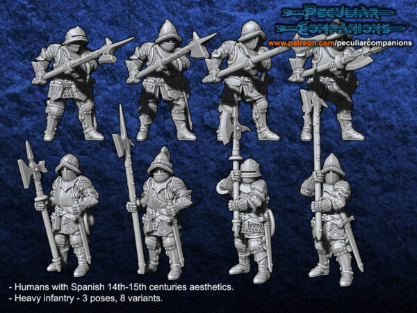 Spaniard Humans Heavy Infantry - x10