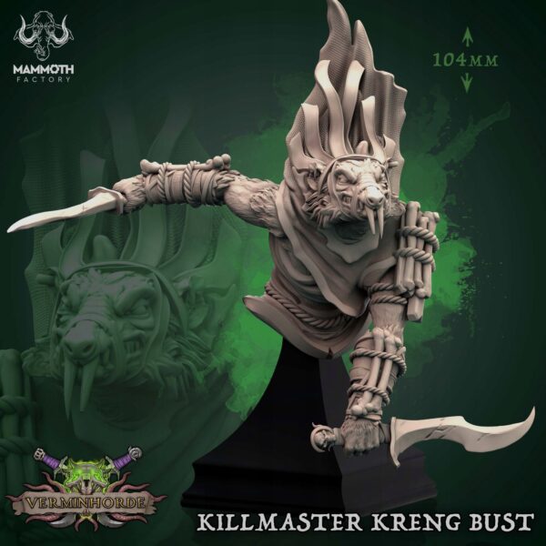23a4fceef6075d13a14b8b5e6ae2d090.jpg Killmaster Kreng Bust - Mammoth Factory