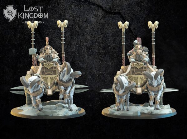 Tanngnjostr Chariots - Dwarven Holds - Minifaktura