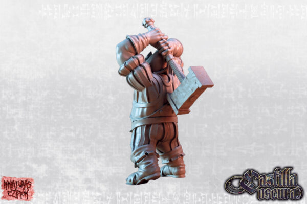 MERCENARY OGRE - SOUTHERN VENTURER - 65mm - Minifaktura - Druk 3D