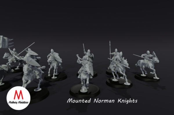 24b953c09827a2c9f065525d82aadd92.jpg Norman Mounted Knights - Normańscy Konni 12 póz