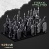 Ancient Skeletons with Spears - x7 + x3 CMD