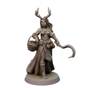 Female Druid of the forest