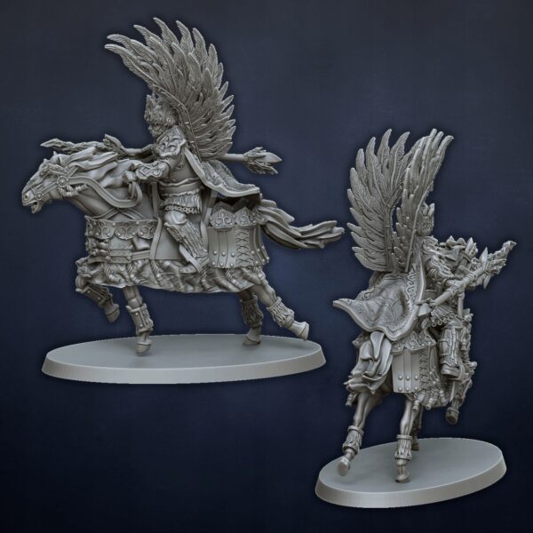 2556e741747c35ef5d0e99e7b9f69715.jpg Kozma Bearbeard on horse - Druk 3D