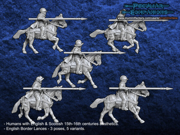 English Border Lances - 1x