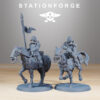Grim Guard Cavalry x10 - Station Forge - Druk 3D