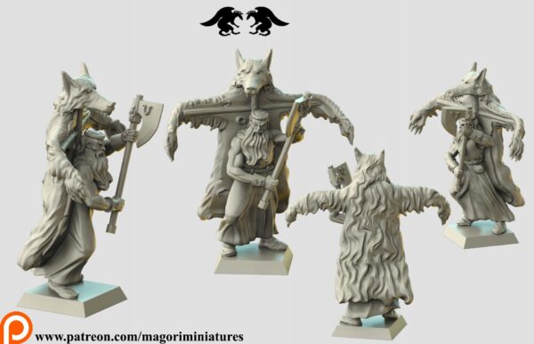 Wolf Priest - Magori Miniatures