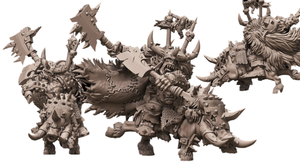 Orc Warboss On Warboar