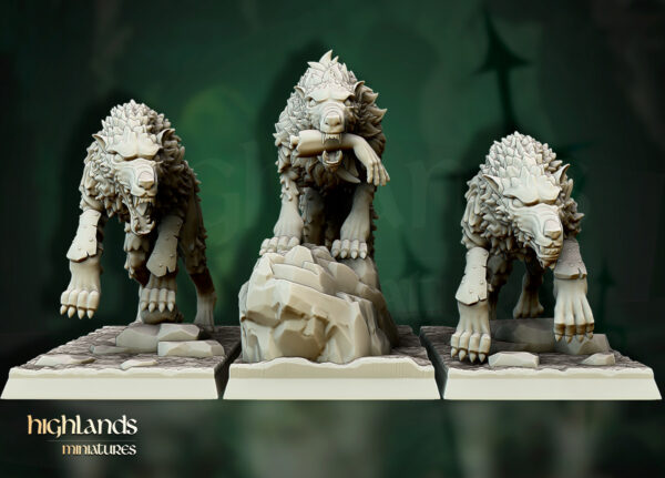 270c1371f9a0cb2489adc17cead8d0ec.jpg Direwolves - Wilkory - Pełna Jednostka