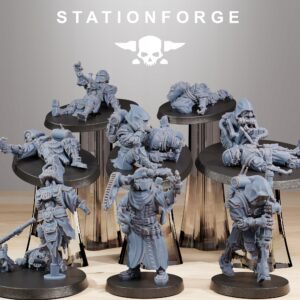 Scavenger Wounded - Station Forge - Minifaktura - Druk 3D