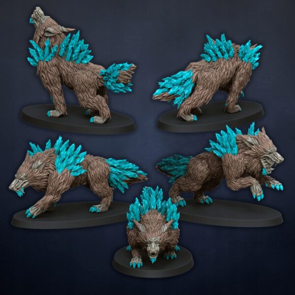 Ice Wolf Pack Icekander  - Druk 3D