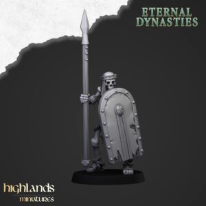 Ancient Skeletons with Spears - x1