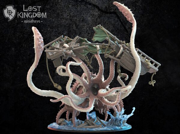 Dark Elves - Akkorokamui, Sea Swallower - Druk 3D