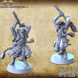 Flagellant zealot - Magori Miniatures - Druk 3D