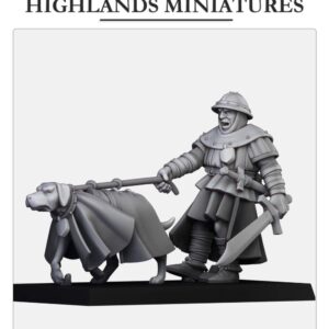 Man-at-Arms with Hunting Dog - x1