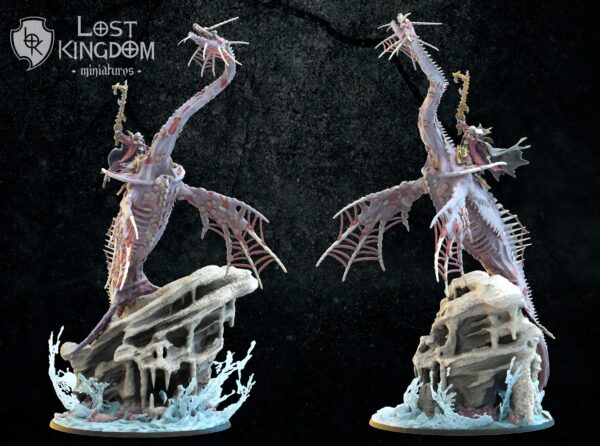 Alucard on Zombie Sea Dragon - Druk 3D