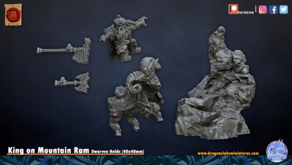 King on Moutain Ram - DLM - Dwarven Holds