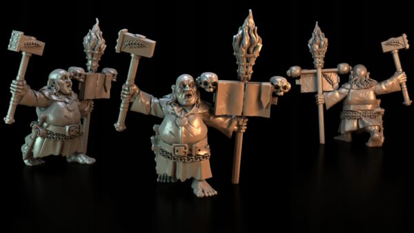 29f8caffdb6583212250ba89184f8482.jpg Halfling Warpriest - Minifaktura - Druk 3D
