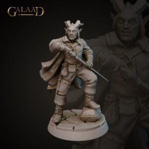 Male Tiefling Duelist
