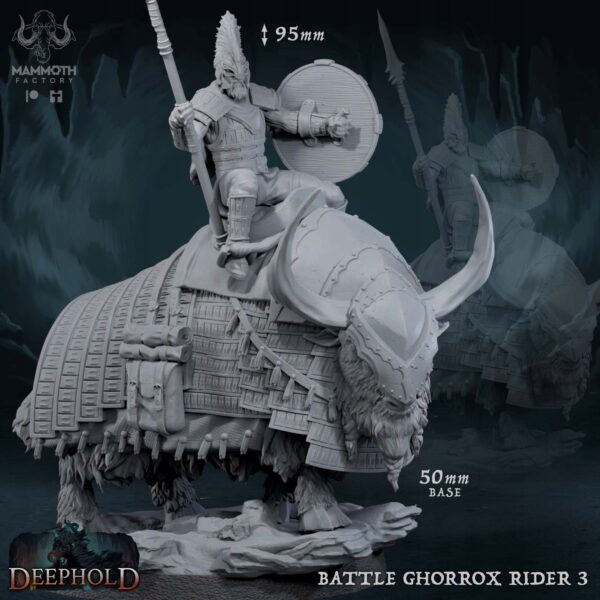 Battle Ghorrox & Rider #3 - Mammoth Factory - Minifaktura