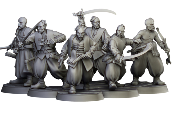Harbor Cossacks - Kozacy - Piechota z Mieczami x1