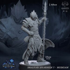 Dralfar Spearmen #7 - Mammoth Factory - Druk