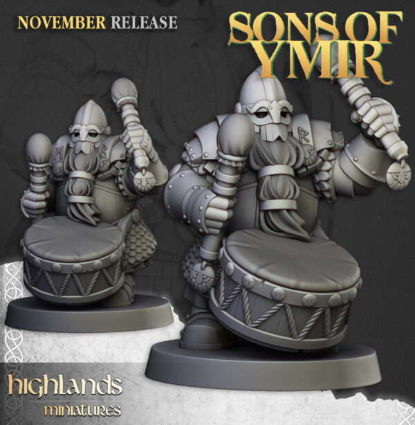 Dwarf Huscarls - 7x + 3x Command