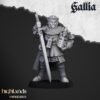 Knights of Gallia on Foot - x17 + 3 CMD