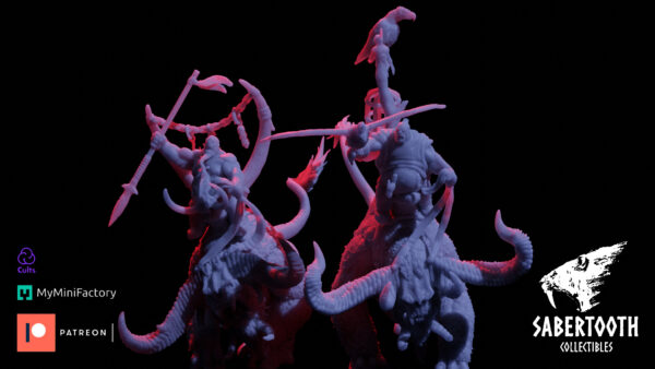 Beastlord on Boulderskull Sabertooth Collectibles