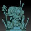 Bloated King On Throne