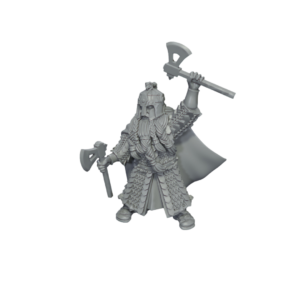 Vidar - Dwarven Champion - Krasnoludzki Champion - Medbury Miniatures