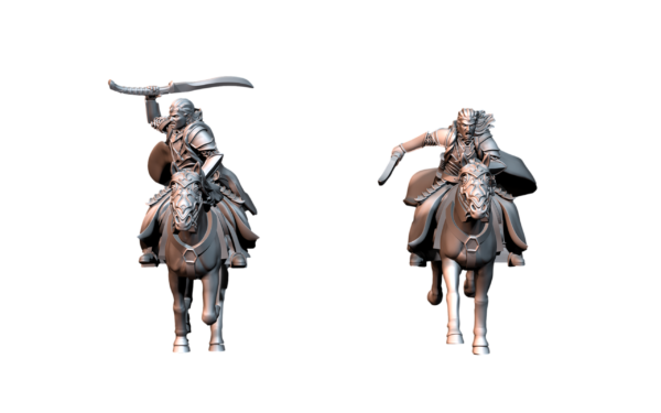 Bloody Brother Elves Mounted - 2x