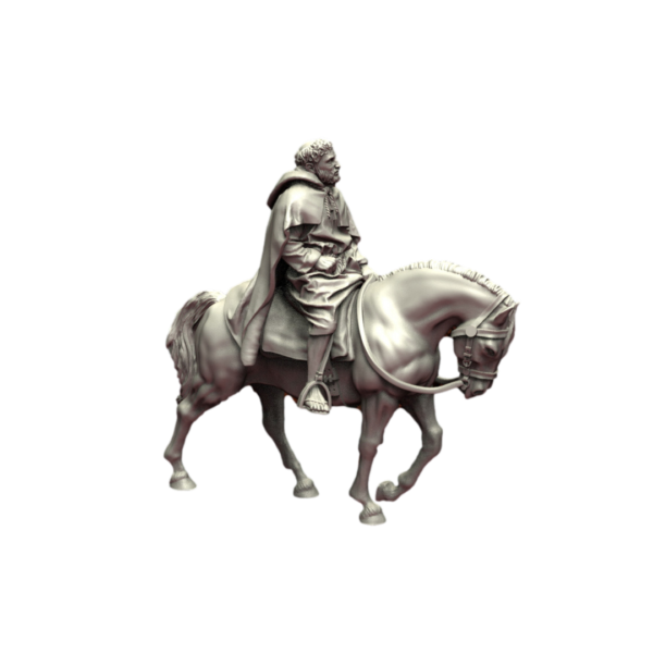 Medieval Mounted Priest