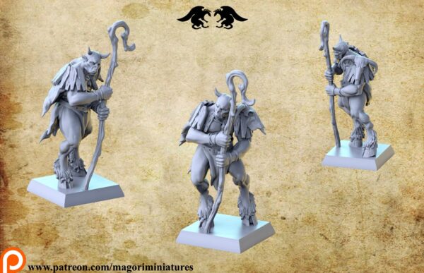 2c127e2a16a326496ee9086a1b8c0758.jpg Goatling Herder - Magori Miniatures - Druk 3D